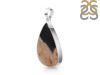 Plum Root Agate Pendant-SP PTJ-1-10