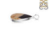 Plum Root Agate Pendant-SP PTJ-1-10