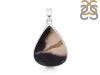 Plum Root Agate Pendant-SP PTJ-1-11