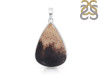 Plum Root Agate Pendant-SP PTJ-1-12