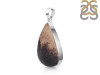 Plum Root Agate Pendant-SP PTJ-1-12