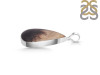 Plum Root Agate Pendant-SP PTJ-1-12