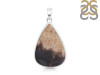 Plum Root Agate Pendant-SP PTJ-1-13