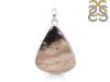 Plum Root Agate Pendant-SP PTJ-1-15