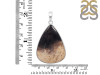 Plum Root Agate Pendant-SP PTJ-1-4