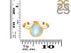 Moonstone & White Topaz Ring RBM-RDR-3236.