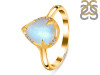 Moonstone & White Topaz Ring RBM-RDR-3236.