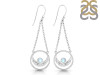 Moonstone Crescent Moon Earring RBM-JCNE-10