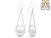 Moonstone Crescent Moon Earring RBM-JCNE-10