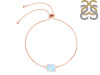 Moonstone Raw Crystal Bracelet With Adjustable Camera Lock RBM-RB-200-CAMERA-LOCK.