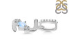 Moonstone & White Topaz Alphabet Z Pendant RBM-RDA-104.