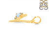 Moonstone & White Topaz Alphabet Y Pendant RBM-RDA-25.