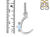 Moonstone & White Topaz Alphabet C Pendant RBM-RDA-29.