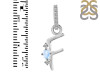 Moonstone & White Topaz Alphabet F Pendant RBM-RDA-32.