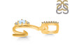 Moonstone & White Topaz Alphabet G Pendant RBM-RDA-33.