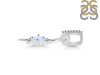 Moonstone & White Topaz Alphabet I Pendant RBM-RDA-35.