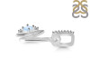 Moonstone & White Topaz Alphabet N Pendant RBM-RDA-40.