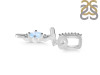 Moonstone & White Topaz Alphabet T Pendant RBM-RDA-46.