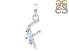 Moonstone & White Topaz Alphabet F Pendant RBM-RDA-6.