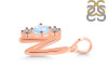 Moonstone & White Topaz Alphabet N Pendant RBM-RDA-66.