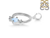Moonstone & White Topaz Alphabet O Pendant RBM-RDA-67.