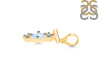 Moonstone & White Topaz Alphabet T Pendant RBM-RDA-72.