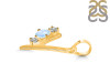 Moonstone & White Topaz Alphabet Y Pendant RBM-RDA-77.