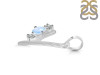 Moonstone & White Topaz Alphabet Y Pendant RBM-RDA-77.