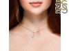 Moonstone & White Topaz Alphabet Y Pendant RBM-RDA-77.