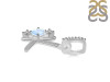 Moonstone & White Topaz Alphabet K Pendant RBM-RDA-89.