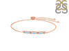 Moonstone & White Topaz Bracelet RBM-RDB-139.