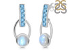 Moonstone & Blue Topaz Earring RBM-RDE-104.