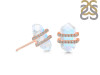 Moonstone & White Topaz Stud Earring RBM-RDE-1139.