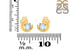 Moonstone Stud Earring  RBM-RDE-1273.