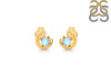 Moonstone Stud Earring  RBM-RDE-1273.