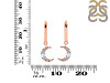 Moonstone & White Topaz Hoop Earring RBM-RDE-1471.