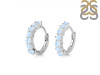 Moonstone Hoop Hoop Earring RBM-RDE-1473.