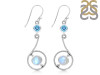 Moonstone & Blue Topaz Earring RBM-RDE-155.