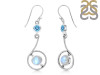 Moonstone & Blue Topaz Earring RBM-RDE-155.