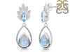 Moonstone & Blue Topaz Earring RBM-RDE-57.