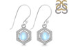 Moonstone & White Topaz Earring RBM-RDE-701.