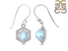 Moonstone & White Topaz Earring RBM-RDE-701.