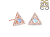 Moonstone & White Topaz Stud Earring RBM-RDE-848.