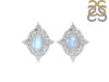 Moonstone & White Topaz Stud Earring RBM-RDE-849.