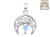 Moonstone Crescent Moon Pendant RBM-RDEP-890.