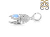 Moonstone Crescent Moon Pendant RBM-RDEP-890.