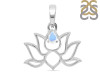 Moonstone Lotus Pendant RBM-RDN-156-A.