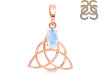 Moonstone Triquetra Pendant RBM-RDN-161.