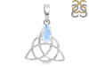 Moonstone Triquetra Pendant RBM-RDN-161.