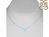Moonstone & White Topaz Necklace RBM-RDN-382.